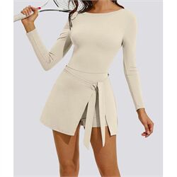 Bộ váy liền B12 dài tay